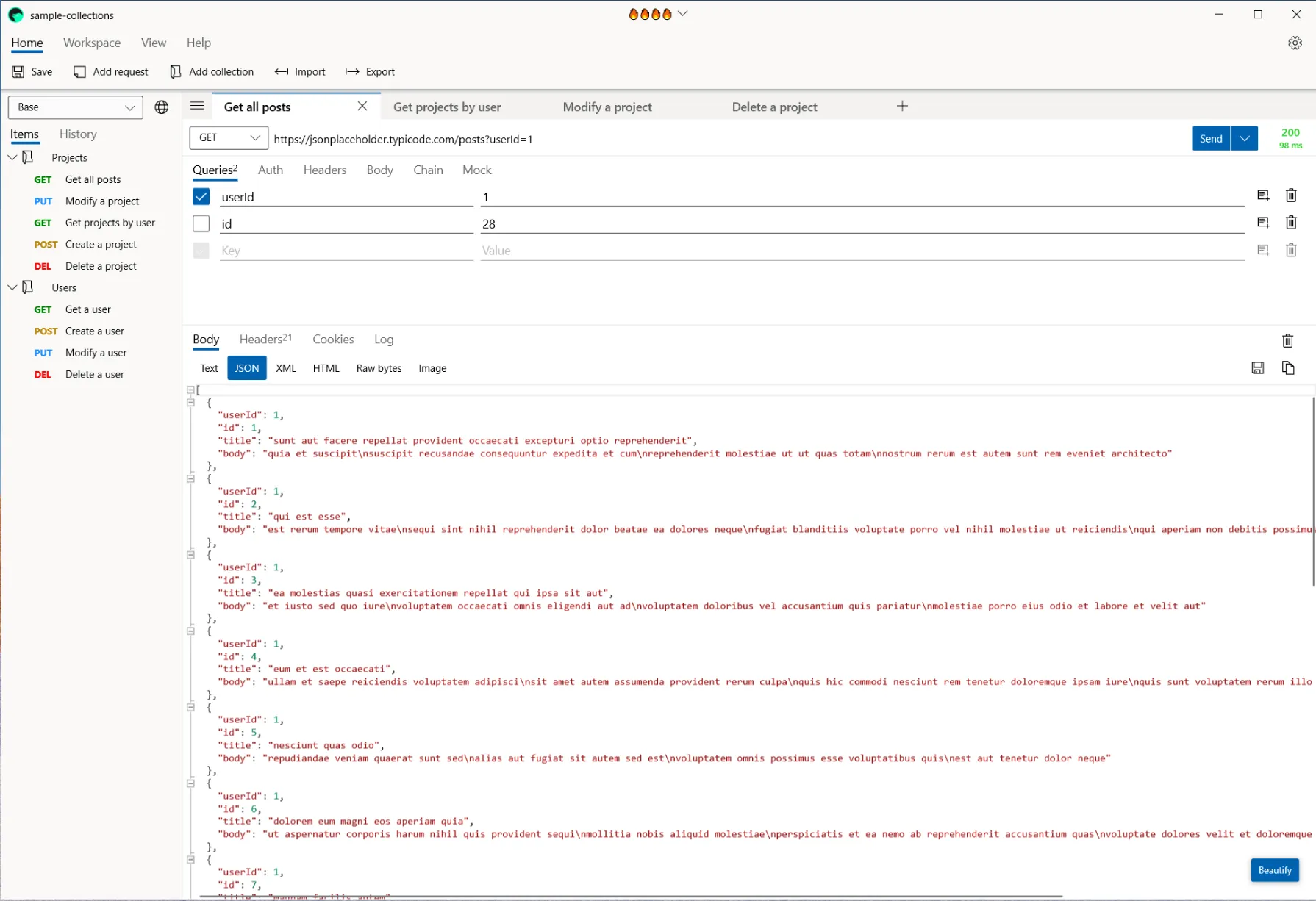 Nightingale API testing tool
