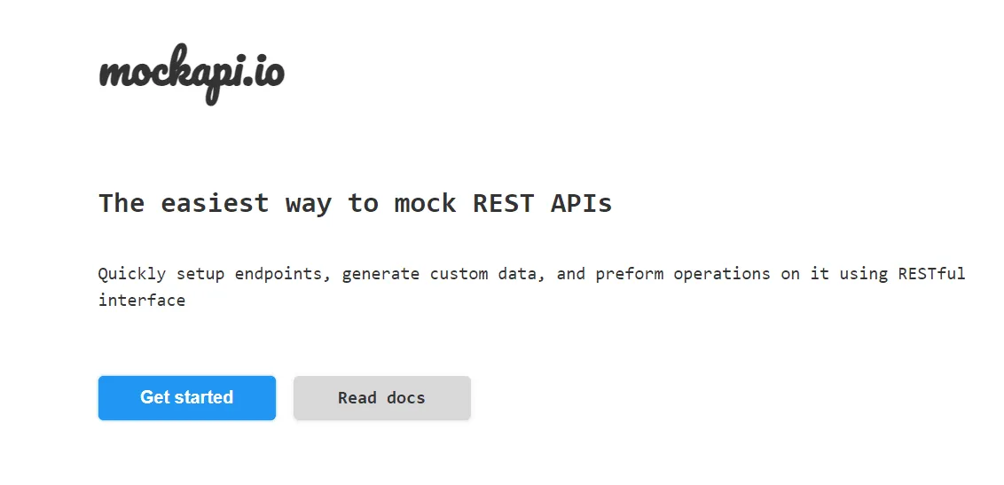 MockAPI.io