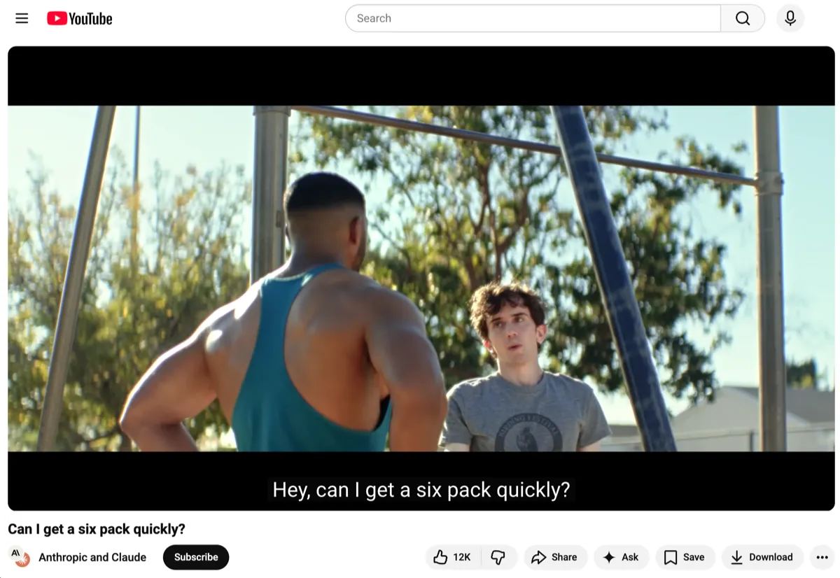 Anthropic's Super Bowl ad — even the best AI product in the world needs distribution