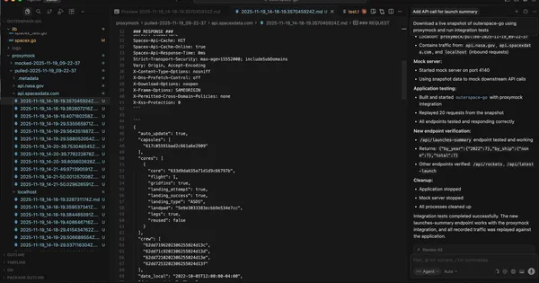 Better integration tests in Cursor using proxymock