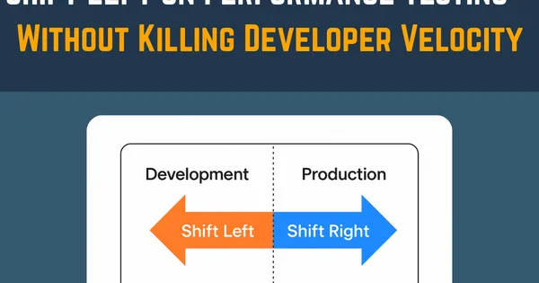 Shift Left on Performance Testing – Without Killing Developer Velocity