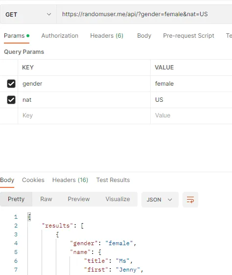 Postman load test tutorial - Request sent