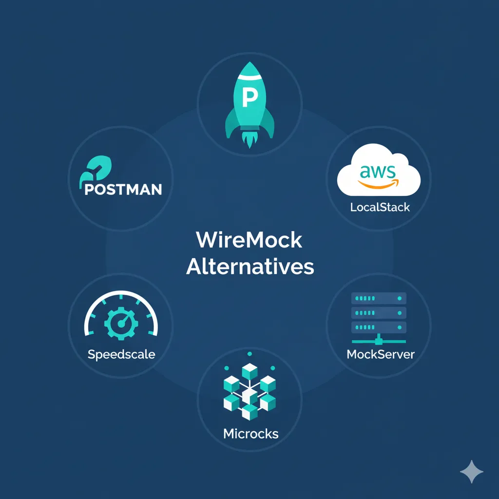 ai created image of all wiremock alternatives