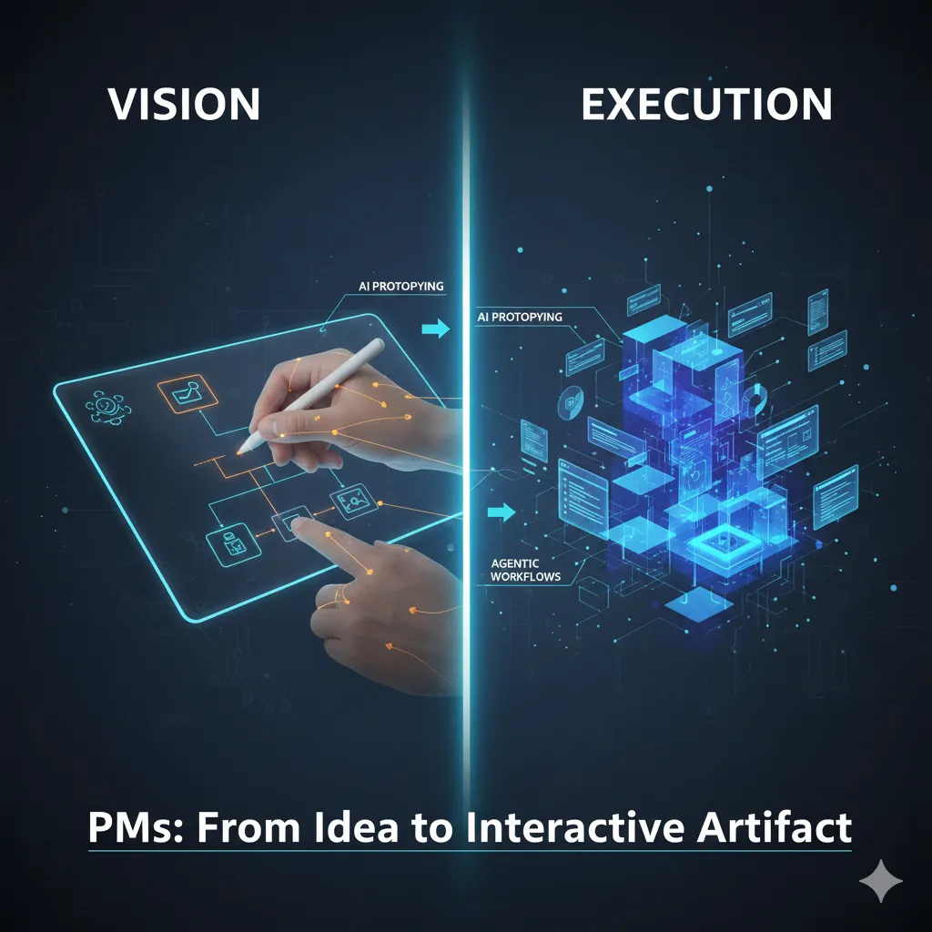 ai image of comparing vision vs execution