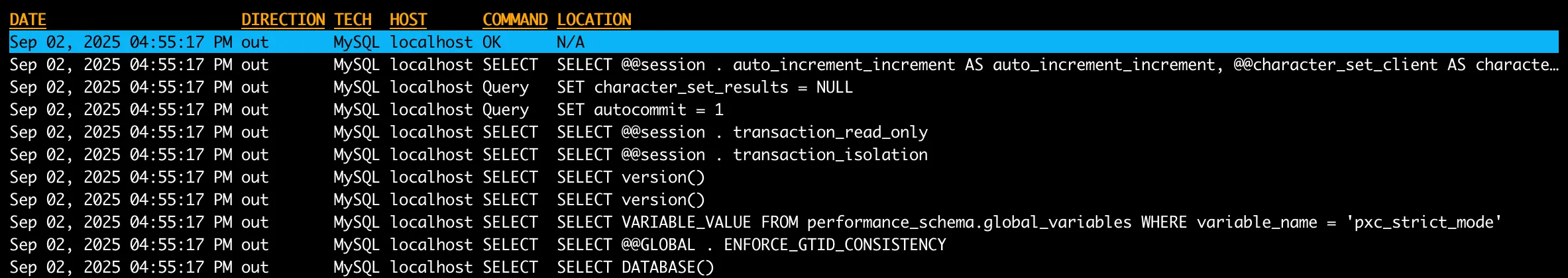 proxymock local host