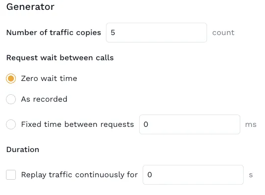 Traffic replay is vital to load testing.