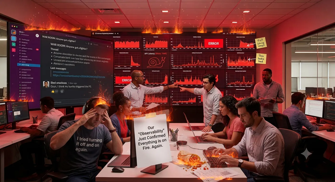 Your Observability Stack Found the Fire. Congratulations.