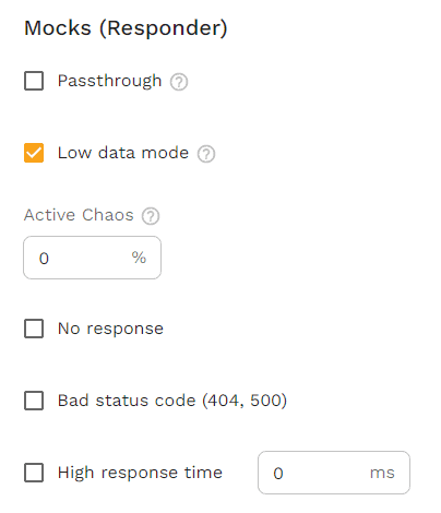 Chaos engineering configuration