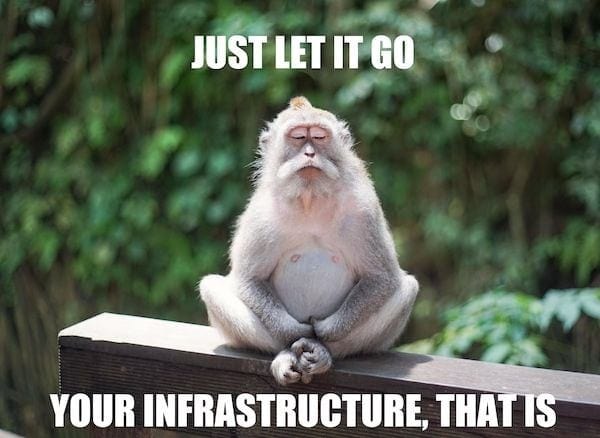 software infrastructure meme