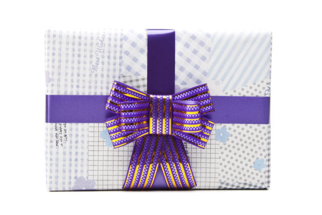 Gift wrap box